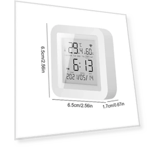 Temperature and Humidity WiFi Sensor — Home Climate Control, Actually lighting