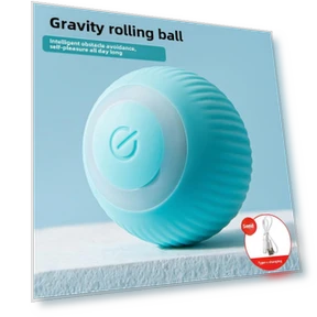 USB Rechargeable Electric Rolling Ball Cat Toy — Cat Playthings, Smart Pet Supplies