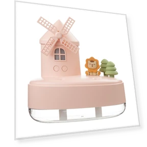 Windmill Humidifier with LED Light — Air Moisturizers, Essager Electronic