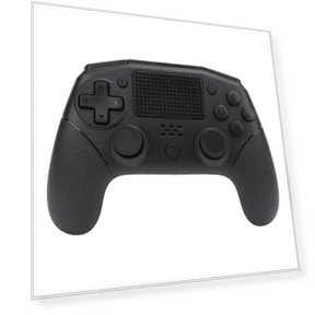Wireless Controller with Programmable Back Button and Dual Vibration Function — Gaming Controllers, DIYelecs