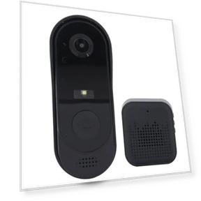 Wireless Doorbell with Camera — Smart Home Security, OutsideWorld