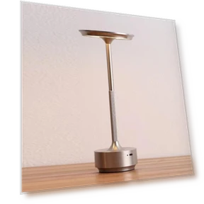 Wireless LED Desk Lamp with Charging — Study & Desk Lighting, COOKING-MALL