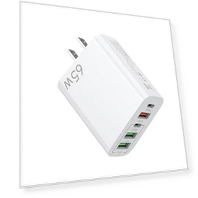 3 USB+2PD Fast Charging Charger — Chargers, Fast charging