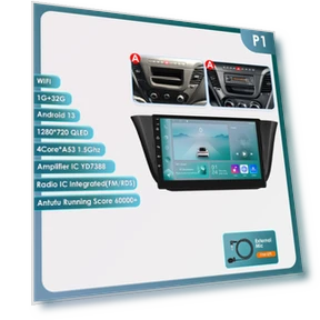 AI Intelligent Wireless CarPlay Android Auto Radio — Navigation & GPS Accessories, OSSURET