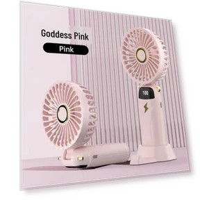 Portable Neck USB Fan — Portable Cooling Solutions, Golden Fern