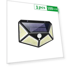 Solar LED Lamp Outdoor Solar Light with Motion Sensor — Outdoor Security & Flood Lighting, AutoSphere