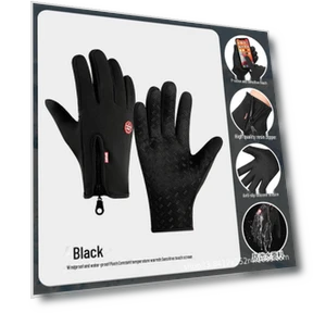 Winter Motorcycle Gloves — Gloves, CrestLink