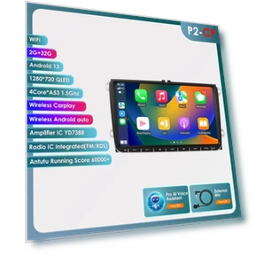 9-Inch 2Din Android 13 Car Multimedia Player — Stereo Receivers, OSSURET