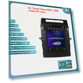 Android 13 Car Stereo with Touchscreen — Stereo Receivers, OSSURET