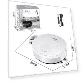 Automatic Robot Vacuum with Charging — Smart Cleaning Robots, MR J