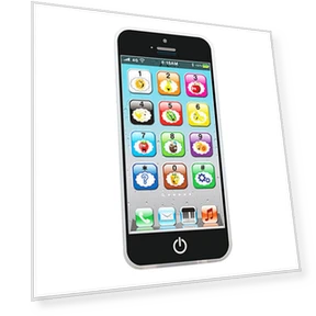 Infant Touchscreen Mobile Phone Toy — Infant & Early Childhood Playthings, Circus Wagon