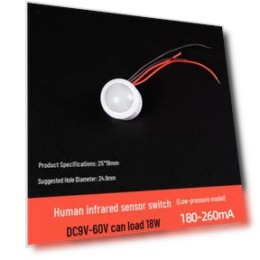 Infrared Motion Sensor Hand-Sweep Ceiling Light Switch Module — Ceiling Fan Wall Controls, Polaris star