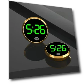 LED Touchscreen Car Clock — Clock, Dream Garage