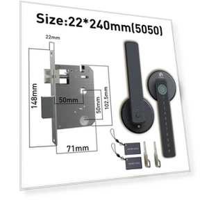 Smart Door Lock with Fingerprint — Smart Home Security, WINFREE