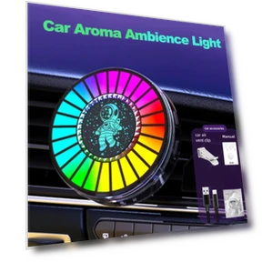 Smart Music Sync LED Car Air Freshener — Car Air Fresheners, Motorgo Premium