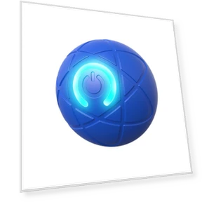 Smart Teasing Dog Ball LED Automatic Rolling Ball Toy — Automatic Launchers, He2442ang