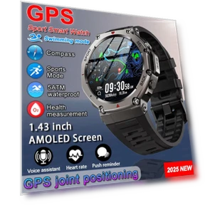 Smartwatch with GPS and Military Durability — Smartwatches, Carrefour