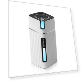 Ultrasonic Smart Cool Mist Aroma Diffuser Humidifier with Color LED Light — Air Moisturizers, New Life Style