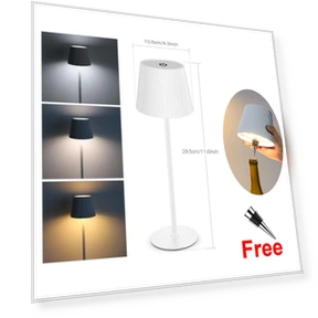 2-in-1 Wireless Wine Bottle Lamp — Study & Desk Lighting, MALITAI