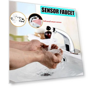 Automatic Infrared Sensor Basin Faucet — Hands-Free Faucets, The Romantics