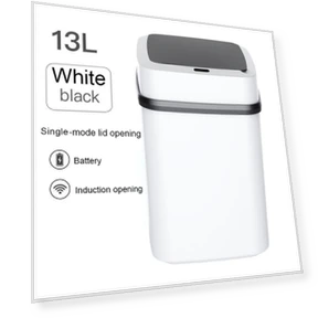 Automatic Smart Trash Can — Kitchen Cans, DC-HOME