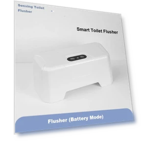 Automatic Toilet Flush Button — Hand Dryers, Teenyee