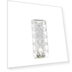 Crystal Rose LED Table Lamp — Overhead Lighting, Lanzhong