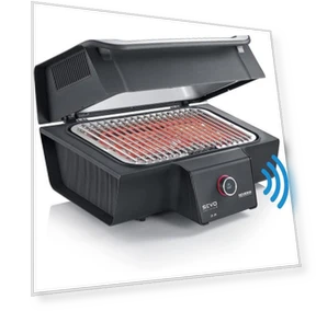 Electric Grill with Smart Control — Contact Grills, Severin