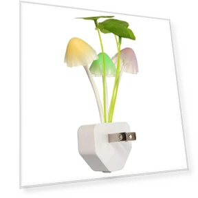 Floral Sensor LED Mushroom Night Light — Night Lights, DC-HOME
