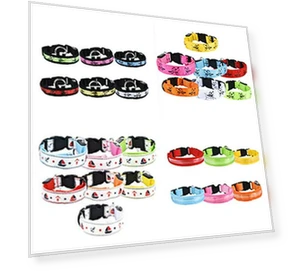 Glowing LED Dog Collar — Collars, AI Market
