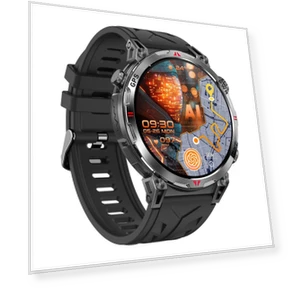 GPS Smartwatch with AMOLED Display and Bluetooth Calling — Smartwatches, Rainbuvvy