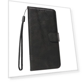 Leather Case with Embossing — Flip Cases, JOCAJE