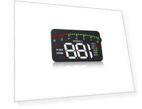 OBD2 HUD Projection Display — Speedometers, ZQKJ