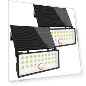 Outdoor Solar Security Light — Outdoor Security & Flood Lighting, SAMURAI STYLE
