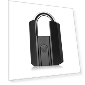 Rechargeable Fingerprint Lock with App Control — Smart Home Security, zhongluo