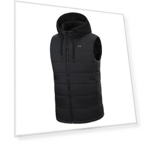 Smart Heating Vest with Detachable Hat — Vests, Premium jacket