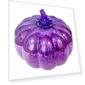 Smart Timer LED Glass Pumpkin Lantern — String Lights, SUNJOY HOUSE
