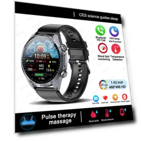 Smart Watch with Pulse Therapy — Smartwatches, Carrefour