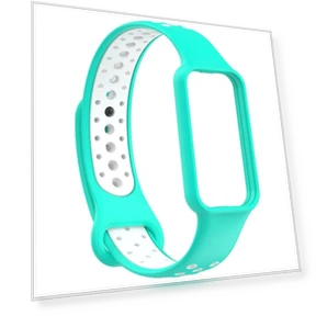 Two-Color Silicone Replacement Bracelet — Bands, maochi