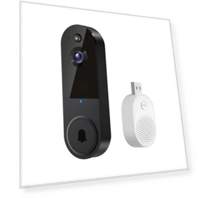 Wireless Doorbell Camera — Smart Home Security, electronic