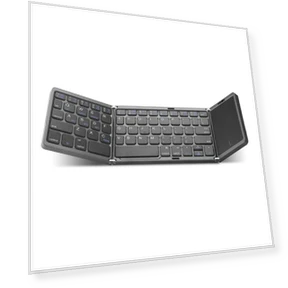 Wireless Folding Keyboard with Touchpad — Keyboards, SmartGears