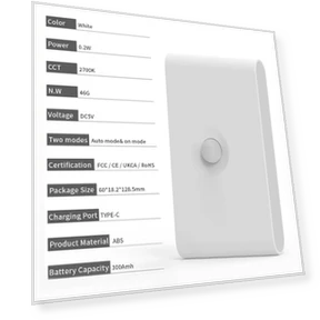 Wireless Magnetic Motion Sensor LED Night Light — Night Lights, Elbulbo