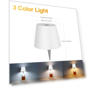 Wireless Touch Control Desk Lamp Bottle — Study & Desk Lighting, MALITAI