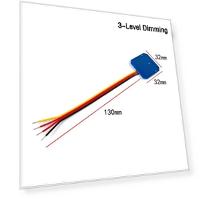 Adjustable Touch Switch — Outlet Switches, Three Degrees