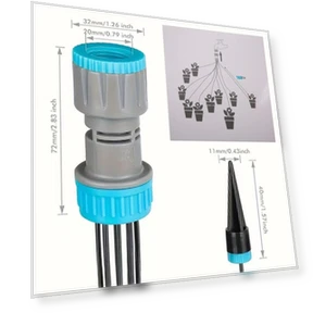 Automatic Drip Irrigation System — Drip Kits, Skyfree