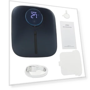 Automatic Soap Foam Dispenser with Digital Temperature Display — Care Dispensers, The Romantics