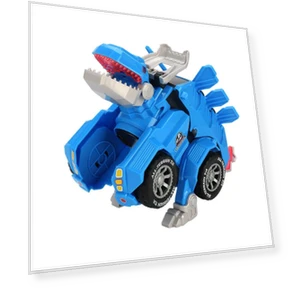 Automatic Transformation Robot Dinosaur Toy — Interactive Figures & Robots, Zhiruei