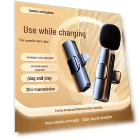 Bluetooth Mini Clip-on Microphone — Microphones, AI Supermarket