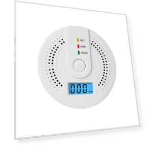 Carbon Monoxide Detector with LED Digital Display — Carbon Monoxide Detectors, junjiejituan