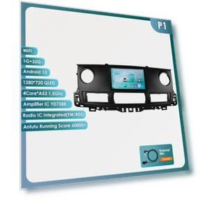 Carplay Android Auto Navigation Touch Screen Multimedia Player — Navigation & GPS Accessories, Hizpo
